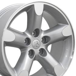 OE Wheels LLC - OE Wheels DG56 20x9 5x5.5 19mm Silver/Machined DG56-20090-5550-19MS - Image 3