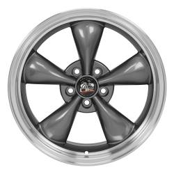 OE Wheels LLC - OE Wheels FR01 18x9 5x4.5 24mm Anthracite/Machined FR01-18090-5450-24AM - Image 2