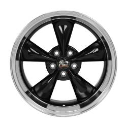 OE Wheels LLC - OE Wheels FR01 18x10 5x4.5 22mm Black/Machined FR01-18100-5450-22BM - Image 2