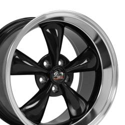 OE Wheels LLC - OE Wheels FR01 18x10 5x4.5 22mm Black/Machined FR01-18100-5450-22BM - Image 3