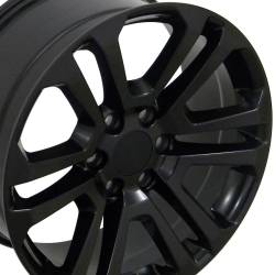 OE Wheels LLC - OE Wheels CV99 22x9 6x5.5 31mm Satin Black CV99-22090-6550-31B1 - Image 2