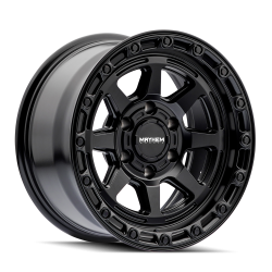 Mayhem - Mayhem 8306 RIDGELINE 17x8 5x5.0 -6mm Satin Black 8306-7873MB - Image 1