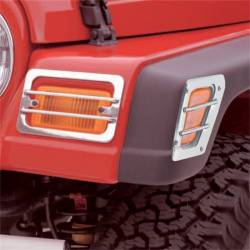 Rugged Ridge - Rugged Ridge 11142.02 Euro Guard Set Stainless Steel for Wrangler TJ - Image 3