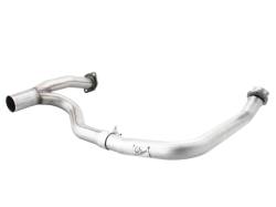 aFe Power Twisted Steel Street Series Aluminized Steel Exhaust Y-Pipe 48-06207