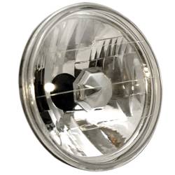 Anzo USA - Anzo USA 7" Round Universal Headlight-Diamond Cut Each 841002 - Image 1