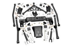 Rough Country Suspension Systems - Rough Country 90900U Long Arm Upgrade 4-6" Lift for 99-04 Jeep Grand Cherokee WJ - Image 1