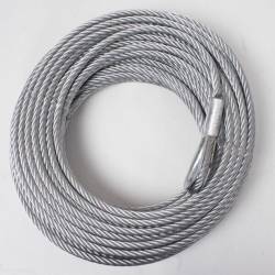 Rugged Ridge - Rugged Ridge 15103.01 Steel Winch Cable 5/16" x 94 Feet - Image 1