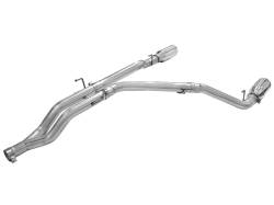 aFe Power - aFe Power Large Bore-HD 3" Filter-Back Stainless Steel Exhaust Kit 49-42044-P - Image 3