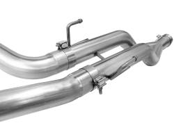 aFe Power - aFe Power Large Bore-HD 3" Filter-Back Stainless Steel Exhaust Kit 49-42044-P - Image 4