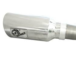 aFe Power - aFe Power Large Bore-HD 3" Filter-Back Stainless Steel Exhaust Kit 49-42044-P - Image 5