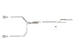 aFe Power - aFe Power Vulcan 3" Cat-Back Stainless Steel Exhaust Kit 49-38084-P - Image 4