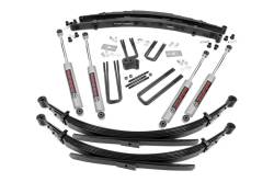 Rough Country Suspension Systems - Rough Country 350.20 4" Suspension Lift Kit for 74-77 Ramcharger/Trailduster - Image 1