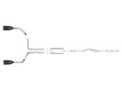 aFe Power - aFe Power Vulcan 3" Cat-Back Stainless Steel Exhaust Kit 49-34105-B - Image 5