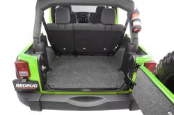 BedRug - Bed Rug Classic Carpeted Floor Liner-Rear/Cargo for Jeep JK 4DR BRJK11R4 - Image 3