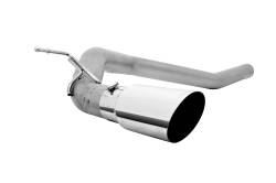 Gibson Performance Exhaust - Gibson 612220 Single Filter-Back Exhaust System Aluminized for 16-19 Titan XD - Image 1