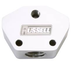Russell - Russell 650401 Fuel Block Billet Y Block w/AN Port - Image 1