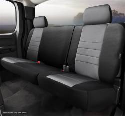 Fia NP92-48 GRAY Neo Neoprene Custom Fit Truck Seat Covers for 09-10 Ram 1500