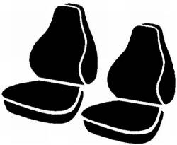 FIA - Fia NP99-7 GRAY Neo Neoprene Custom Fit Truck Seat Covers for Wrangler TJ - Image 2