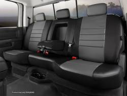 Fia SL62-24 GRAY LeatherLite Custom Seat Cover