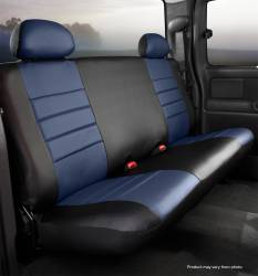 Fia SL62-47 BLUE LeatherLite Custom Seat Cover for 08-10 Grand Caravan