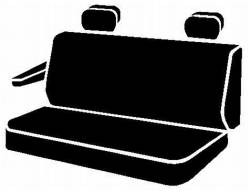 FIA - Fia SL62-47 GRAY LeatherLite Custom Seat Cover for 08-10 Grand Caravan - Image 2