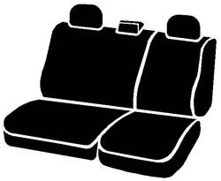 FIA - Fia SL62-82 GRAY LeatherLite Custom Seat Cover for 05-11 Tacoma - Image 2