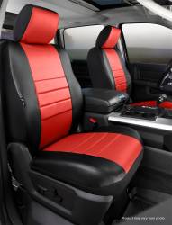 FIA - Fia SL68-19 RED LeatherLite Custom Seat Cover for 04-12 Canyon Colorado - Image 1
