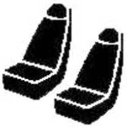 FIA - Fia SL68-13 BLK/BLK LeatherLite Custom Seat Cover - Image 2