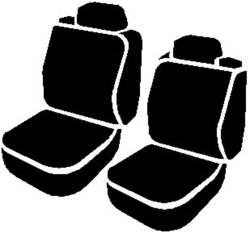 FIA - Fia SL68-12 BLK/BLK LeatherLite Custom Seat Cover - Image 2