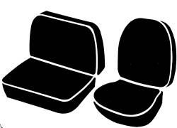 FIA - Fia TR40-71 GRAY Wrangler Custom Seat Cover - Image 2