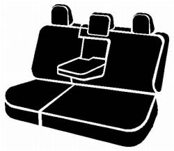 FIA - Fia TR42-62 BLACK Wrangler Custom Seat Cover for 11-15 Explorer - Image 2