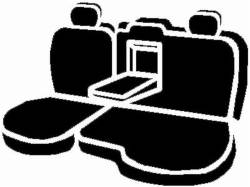 FIA - Fia TR42-22 GRAY Wrangler Custom Seat Cover - Image 2