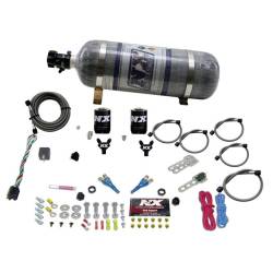Nitrous Express - Nitrous Express 20616-12 Nx Nitrous Oxide System Kit Sport Compact Dual Nozzle - Image 1