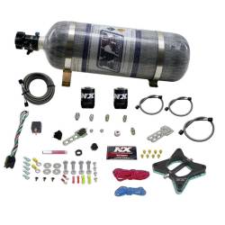Nitrous Express - Nitrous Express 20946-12 Nx Nitrous Oxide System Kit Ford 4.6L 2V TB Plate - Image 1