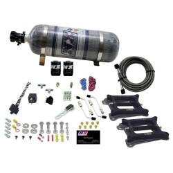Nitrous Express - Nitrous Express 30245-12 Nx Nitrous Oxide System Kit Dual 4150 ALCOHOL - Image 1