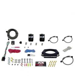 Nitrous Express - Nitrous Express 20934-00 Nx Nitrous Oxide System Kit GM LS 90mm TB Plate - Image 1