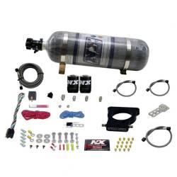 Nitrous Express - Nitrous Express 20935-12 Nx Nitrous Oxide System Kit GM LS 78mm 3-Bolt TB Plate - Image 1