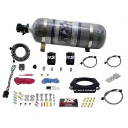 Nitrous Express - Nitrous Express 20933-12 Nx Nitrous Oxide System Kit GM LS 102mm TB Plate - Image 1