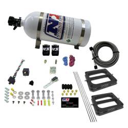 Nitrous Express - Nitrous Express 30275-10 Nx Nitrous Oxide System Kit Dual Dominator ALCOHOL - Image 1