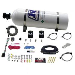 Nitrous Express - Nitrous Express 20933-15 Nx Nitrous Oxide System Kit GM LS 102mm TB Plate - Image 1
