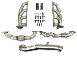 aFe Power - aFe Power Twisted Steel Stainless Steel Shorty Header Kit 48-34139 - Image 1