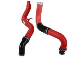 aFe Power - aFe 46-20174-R BladeRunner Hot/Cold Side Intercooler Charge Pipe Kit Red - Image 2