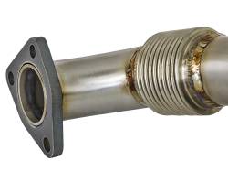 aFe Power - aFe Power Twisted Steel 2" Stainless Exhaust Manifold Up-Pipes 48-34009 - Image 2