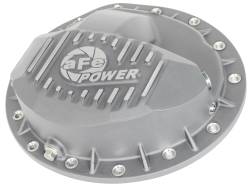 aFe Power Street Series Aluminum Rear Differential Cover-Silver 46-70370