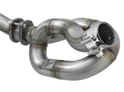 aFe Power - aFe Power Twisted Steel Loop Relocation Stainless Exhaust Y-Pipe 48-46207-PK - Image 2