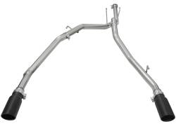 aFe Power - aFe Power Large Bore-HD 2.5" Filter-Back Stainless Exhaust Kit 49-42041-B - Image 2