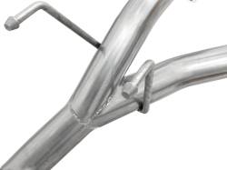 aFe Power - aFe Power Large Bore-HD 2.5" Filter-Back Stainless Exhaust Kit 49-42041-B - Image 4