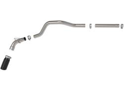 aFe Power - aFe Power Large Bore-HD 4" Filter-Back Stainless Steel Exhaust Kit 49-42065-B - Image 3