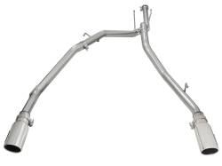aFe Power - aFe Power Large Bore-HD 2.5" Filter-Back Stainless Exhaust Kit 49-42041-P - Image 2
