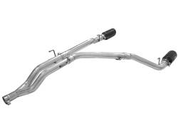 aFe Power - aFe Power Large Bore-HD 3" Filter-Back Stainless Steel Exhaust Kit 49-42044-B - Image 3
